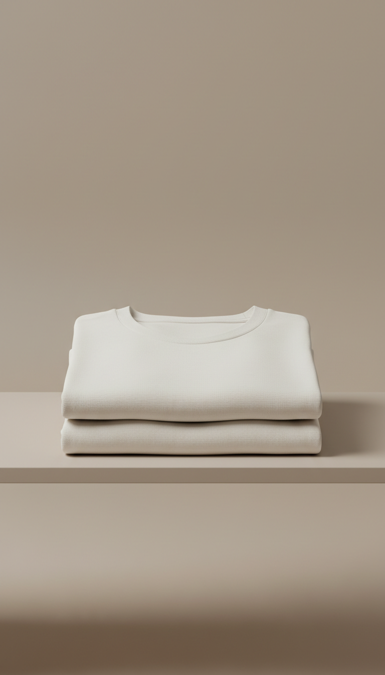 camicia minimalista unisex in cotone